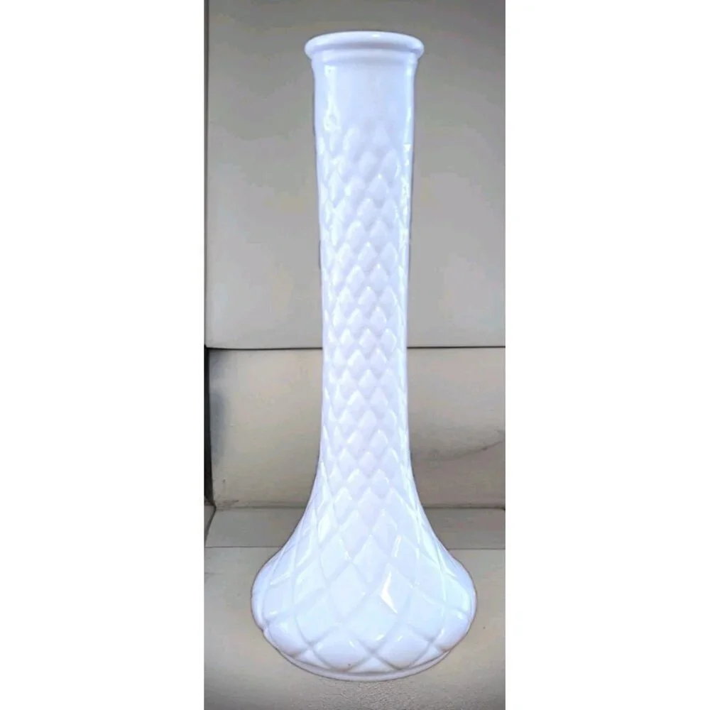 Hoosier Glass vase inches